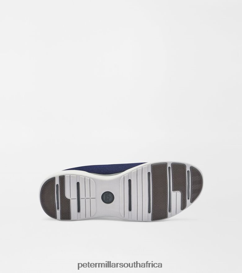 Navy Men Peter Millar Glide Performance Wool Sneaker Footwear B62P4F1058