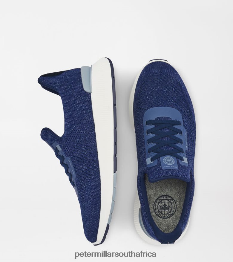 Navy Men Peter Millar Hyperlight Apollo Sneaker Footwear B62P4F1032