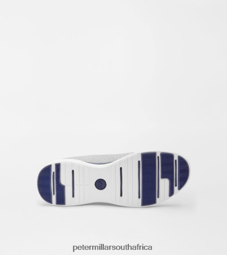 Nickel Men Peter Millar Glide Performance Wool Sneaker Footwear B62P4F1057