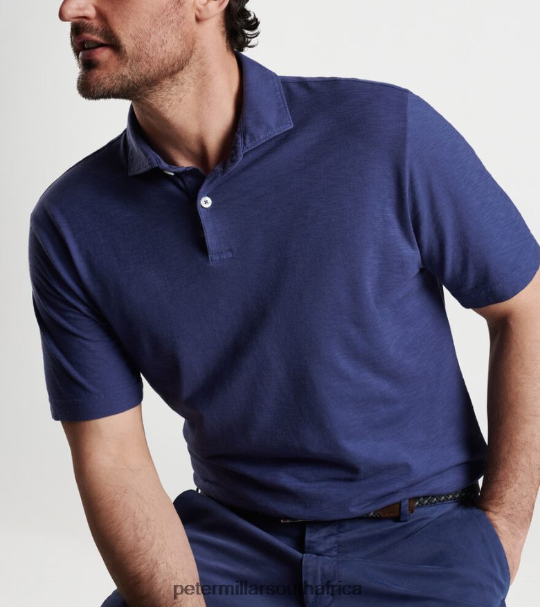 Black Men Peter Millar Journeyman Polo Apparel B62P4F389