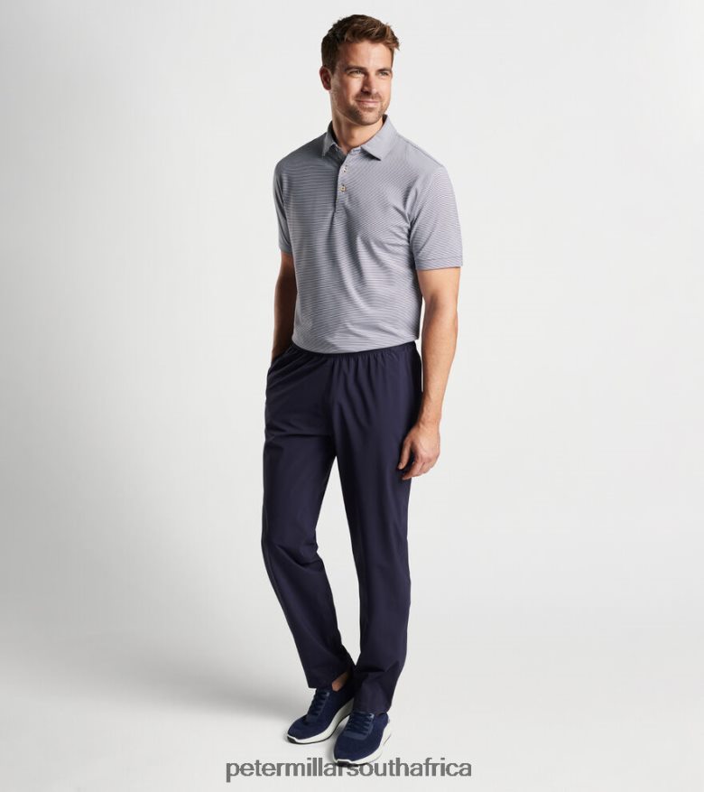 Cape Red Men Peter Millar Jubilee Stripe Performance Polo Apparel B62P4F292