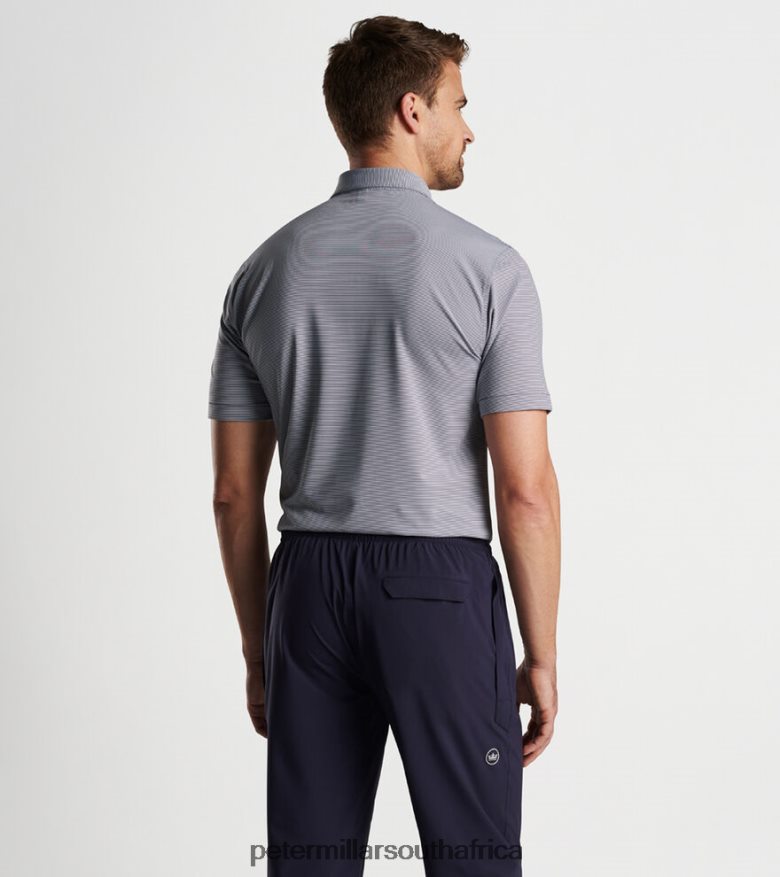 Cape Red Men Peter Millar Jubilee Stripe Performance Polo Apparel B62P4F292