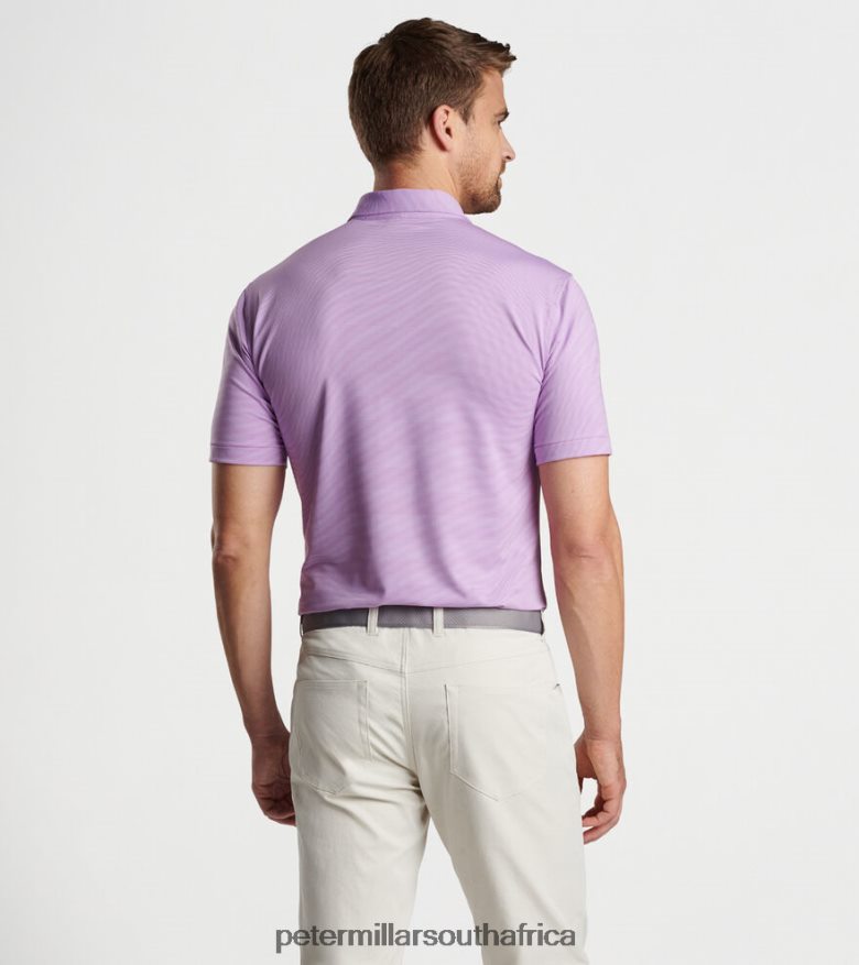 Cape Red Men Peter Millar Jubilee Stripe Performance Polo Apparel B62P4F295