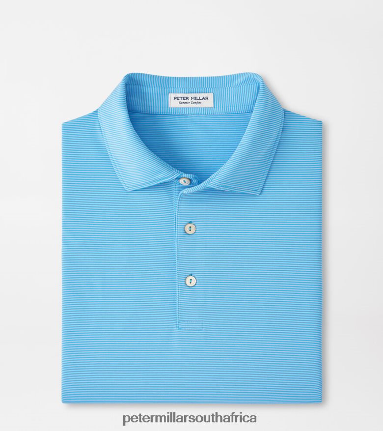 Cape Red Men Peter Millar Jubilee Stripe Performance Polo Apparel B62P4F404