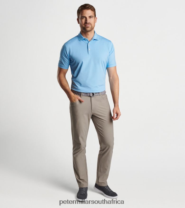 Cape Red Men Peter Millar Jubilee Stripe Performance Polo Apparel B62P4F404