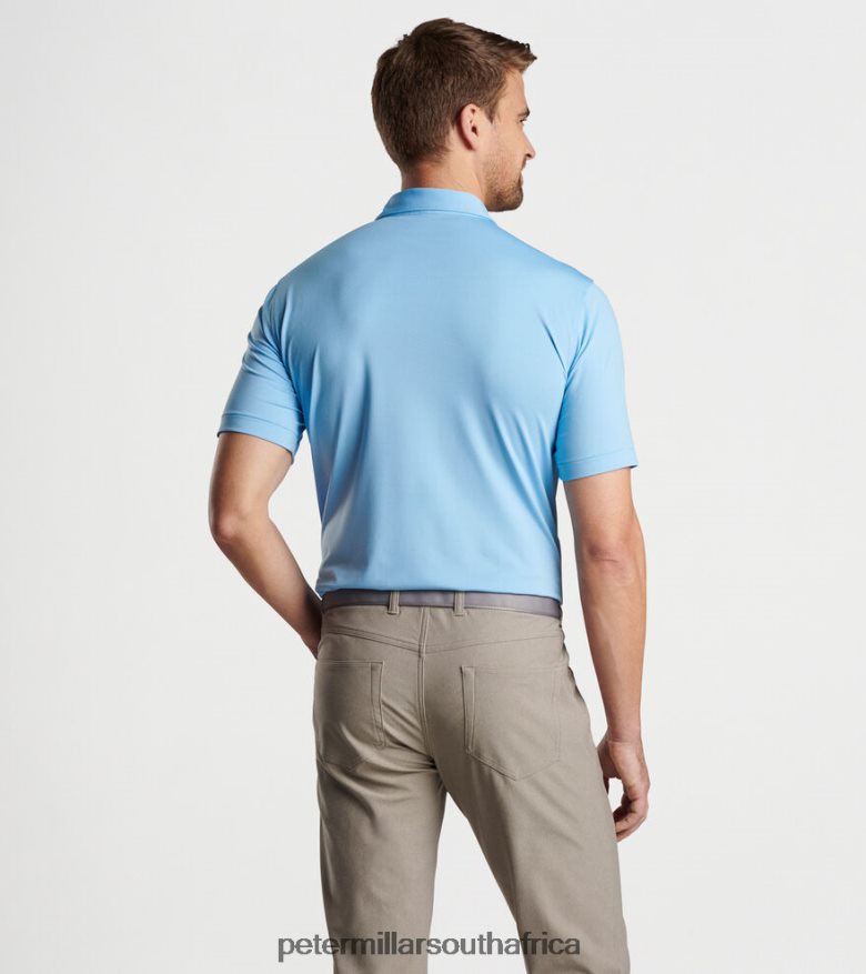 Cape Red Men Peter Millar Jubilee Stripe Performance Polo Apparel B62P4F404