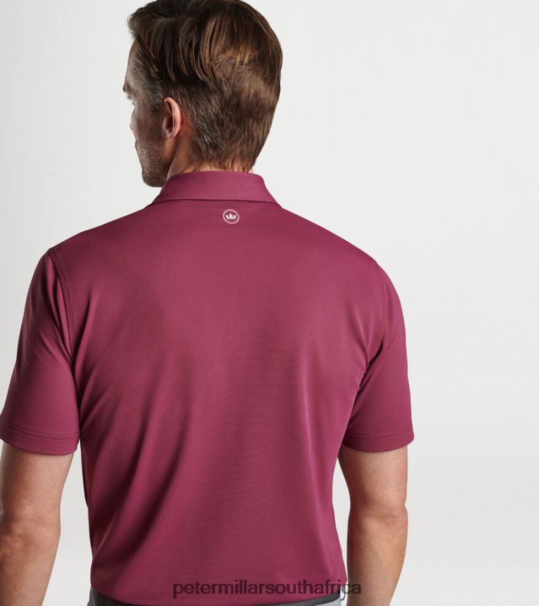 Cascade Blue Men Peter Millar Soul Performance Mesh Polo Apparel B62P4F284