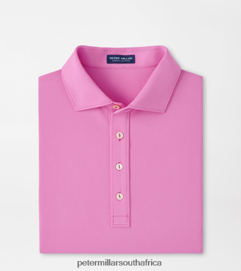 Cascade Blue Men Peter Millar Soul Performance Mesh Polo Apparel B62P4F285