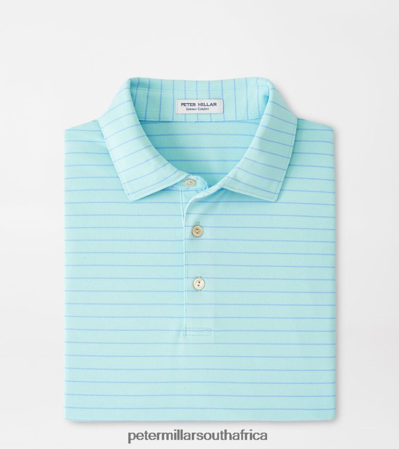 Celeste Men Peter Millar Fitz Performance Mesh Polo Apparel B62P4F333