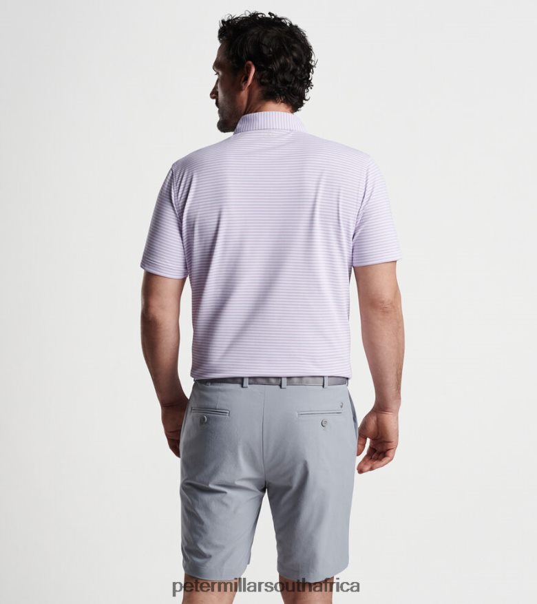 Iced Aqua Men Peter Millar Mood Performance Mesh Polo Apparel B62P4F373