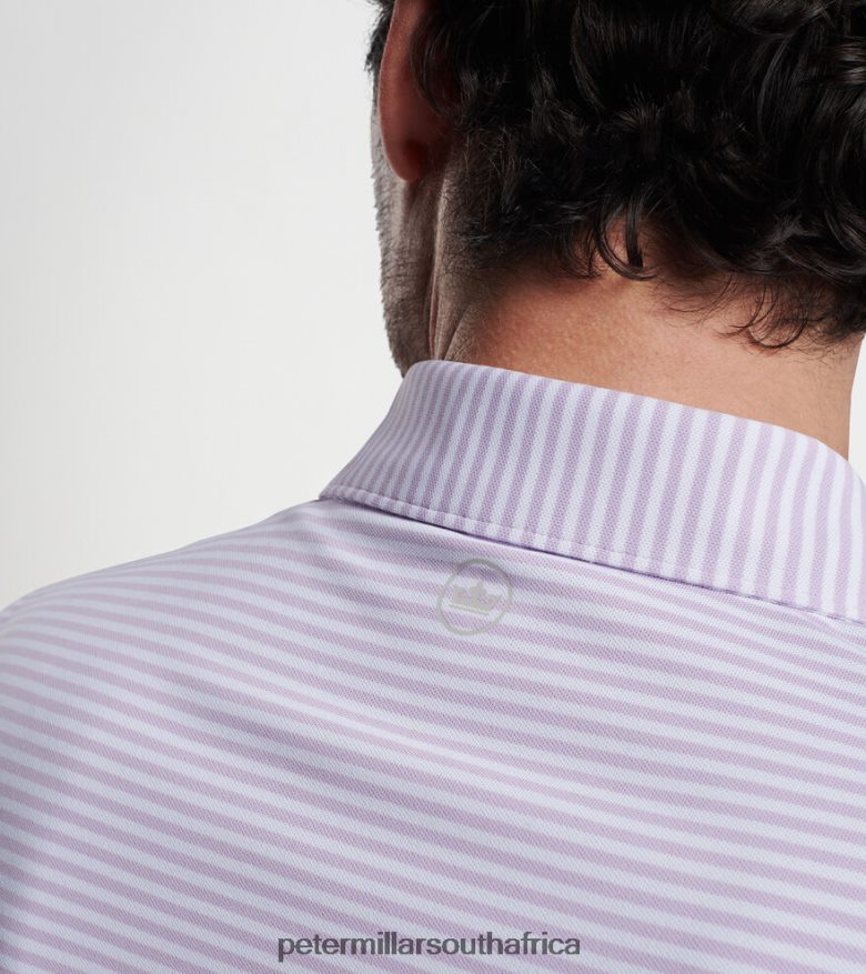 Iced Aqua Men Peter Millar Mood Performance Mesh Polo Apparel B62P4F373