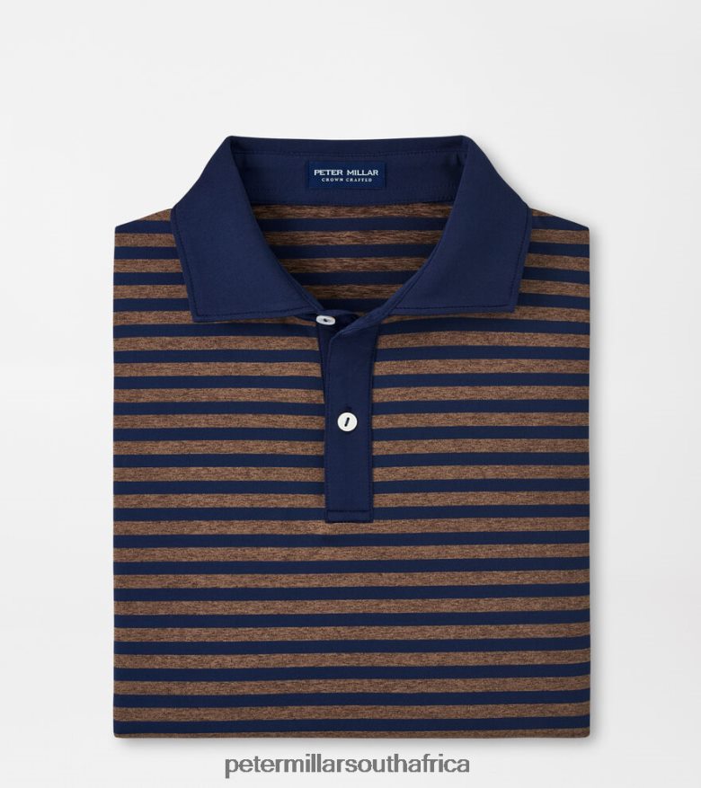 Navy Men Peter Millar Bass Performance Jersey Polo Apparel B62P4F408