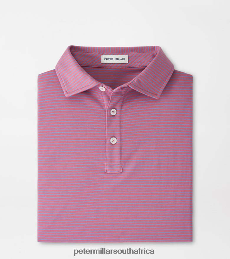 Radish Men Peter Millar Pilot Mill Halifax Stripe Short-Sleeve Polo Apparel B62P4F336