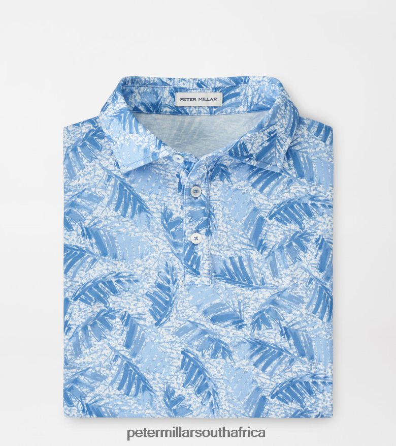 Twilight Blue Men Peter Millar Pilot Mill Twilight Blue Short-Sleeve Polo Apparel B62P4F421