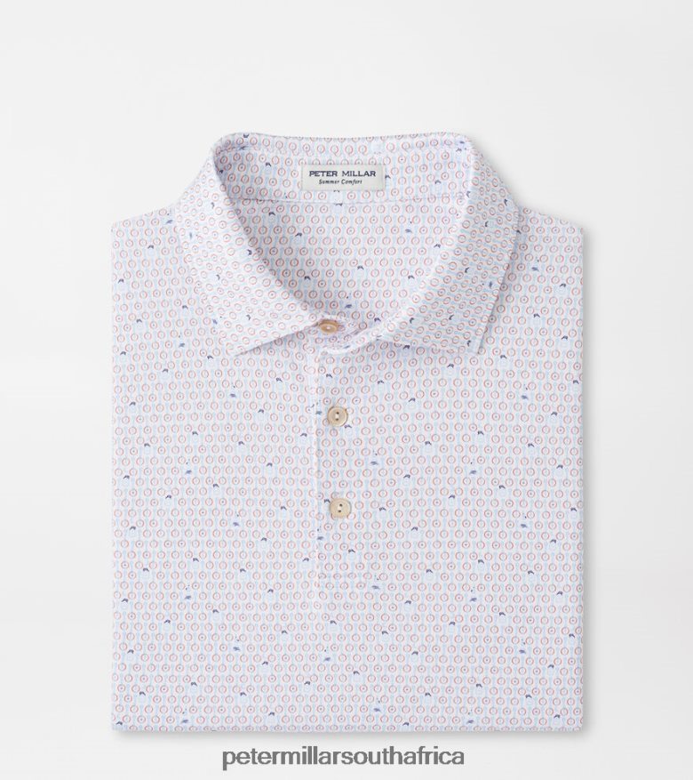 White Men Peter Millar Still Song Performance Jersey Polo Apparel B62P4F431