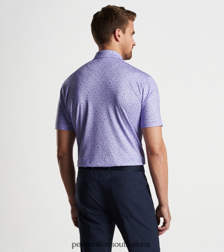 Wildflower Men Peter Millar Chillax Performance Jersey Polo Apparel B62P4F401