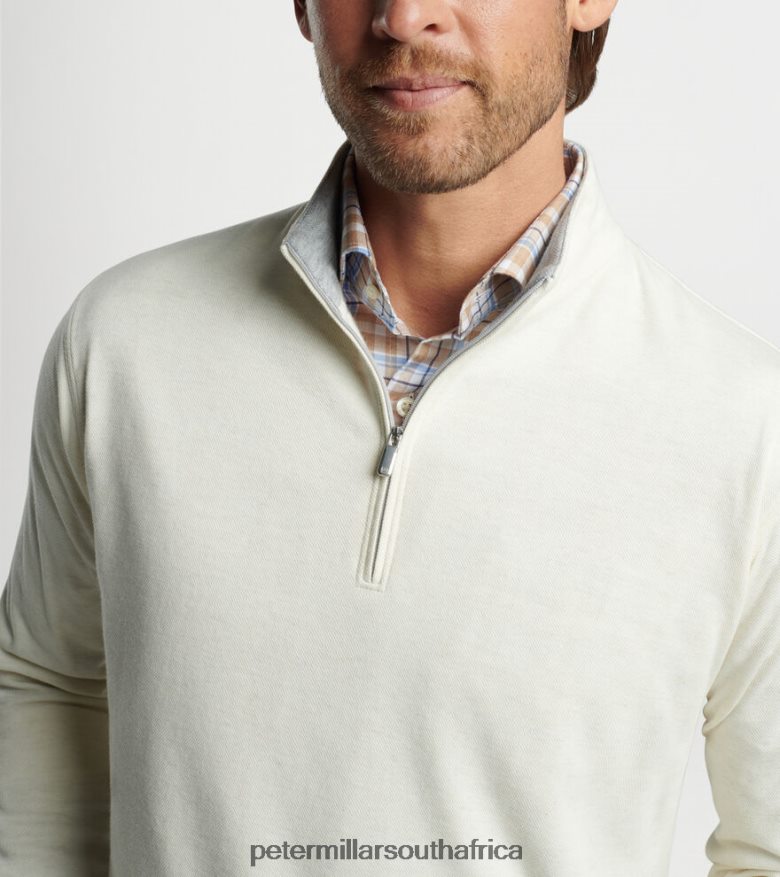 Almond Men Peter Millar Crown Comfort Pullover Apparel B62P4F729