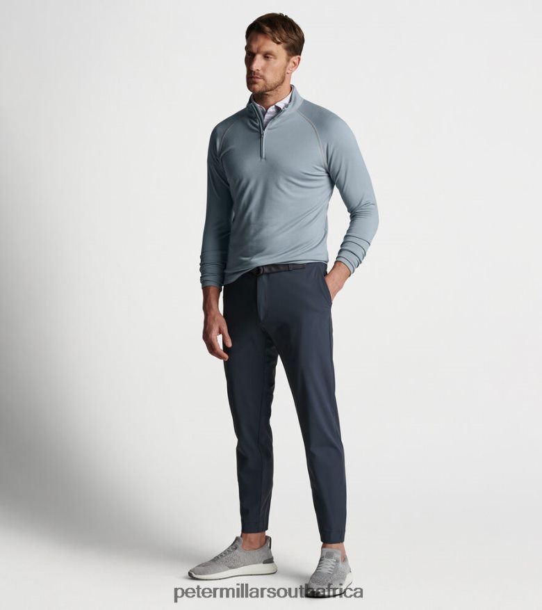 Blue Men Peter Millar Excursionist Flex Pullover Apparel B62P4F687