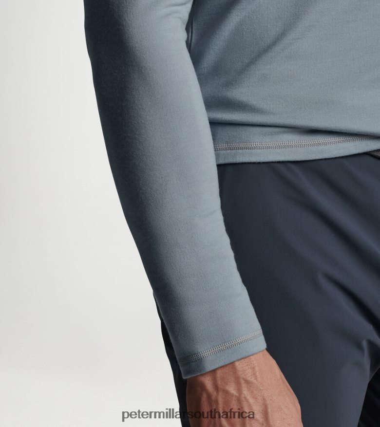 Blue Men Peter Millar Excursionist Flex Pullover Apparel B62P4F687