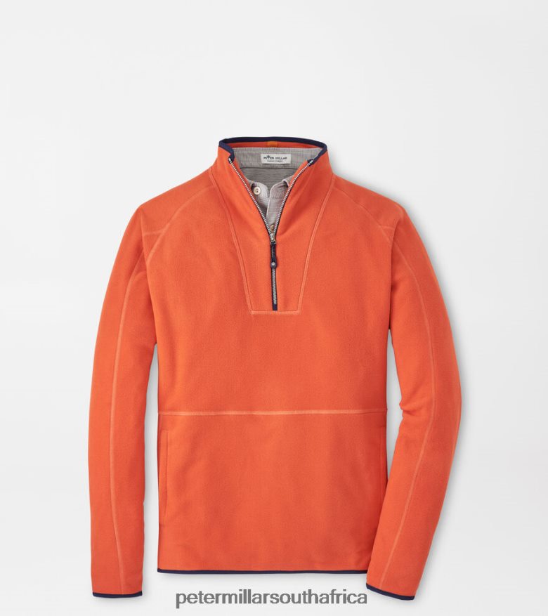Burning Sunset Men Peter Millar Thermal Flow Micro Fleece Half-Zip Apparel B62P4F676