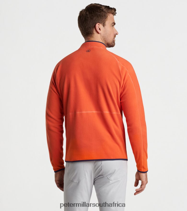 Burning Sunset Men Peter Millar Thermal Flow Micro Fleece Half-Zip Apparel B62P4F676