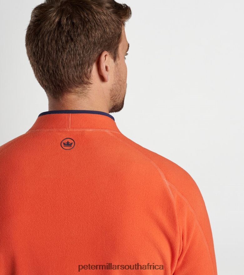 Burning Sunset Men Peter Millar Thermal Flow Micro Fleece Half-Zip Apparel B62P4F676