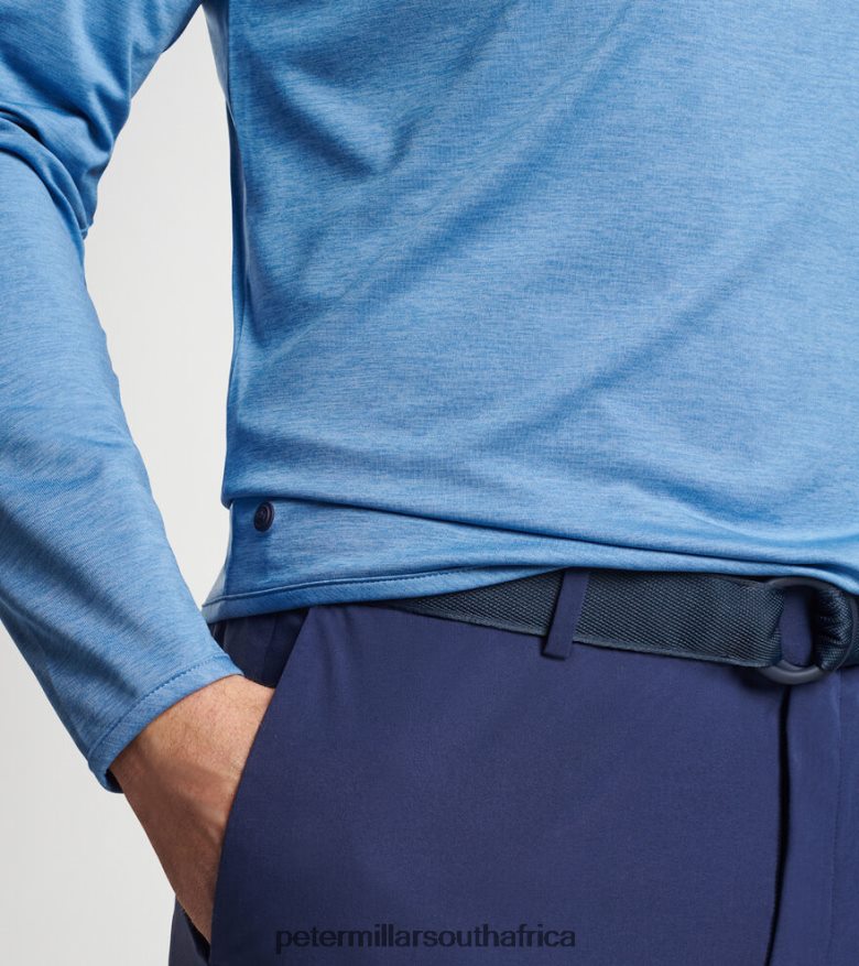 Cape Red Men Peter Millar Stealth Performance Quarter-Zip Apparel B62P4F745