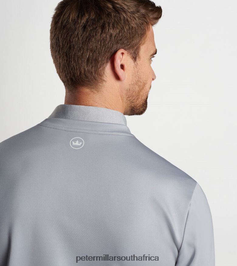 Gale Grey Men Peter Millar Bond Elite Crewneck Apparel B62P4F680