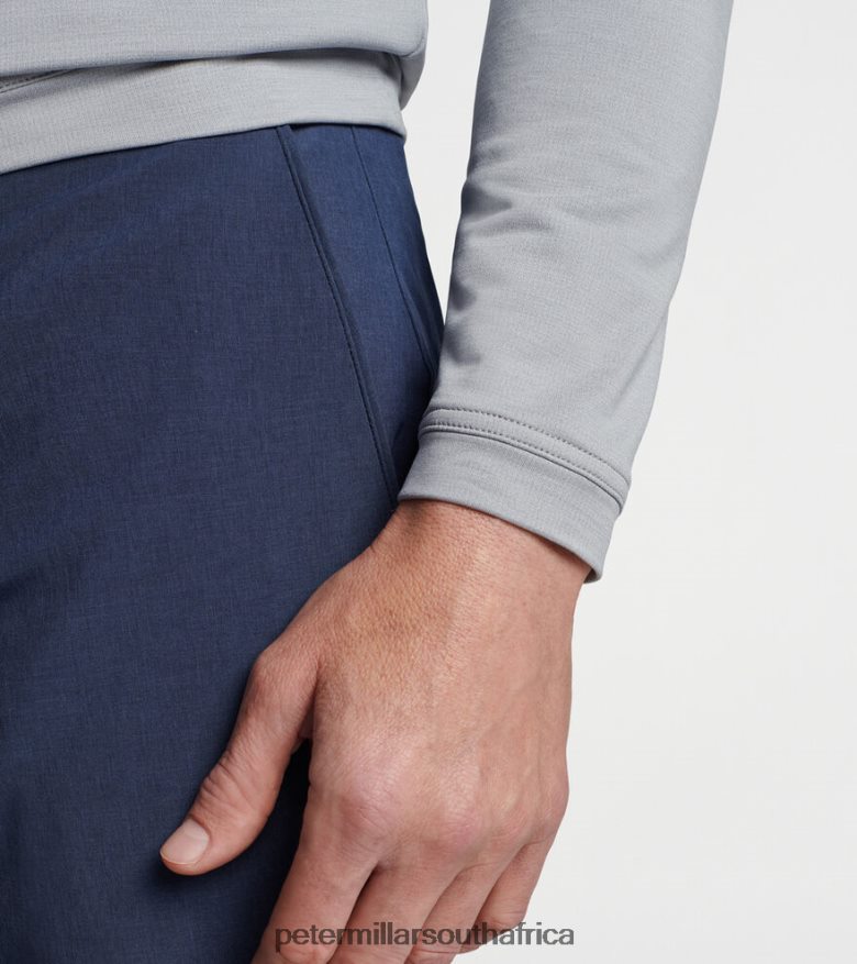 Gale Grey Men Peter Millar Pine Performance Hoodie Apparel B62P4F764