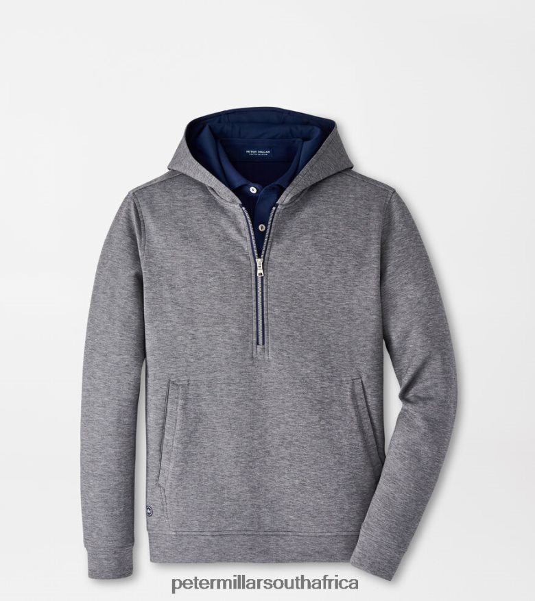 Iron Men Peter Millar Winsome Half-Zip Hoodie Apparel B62P4F722