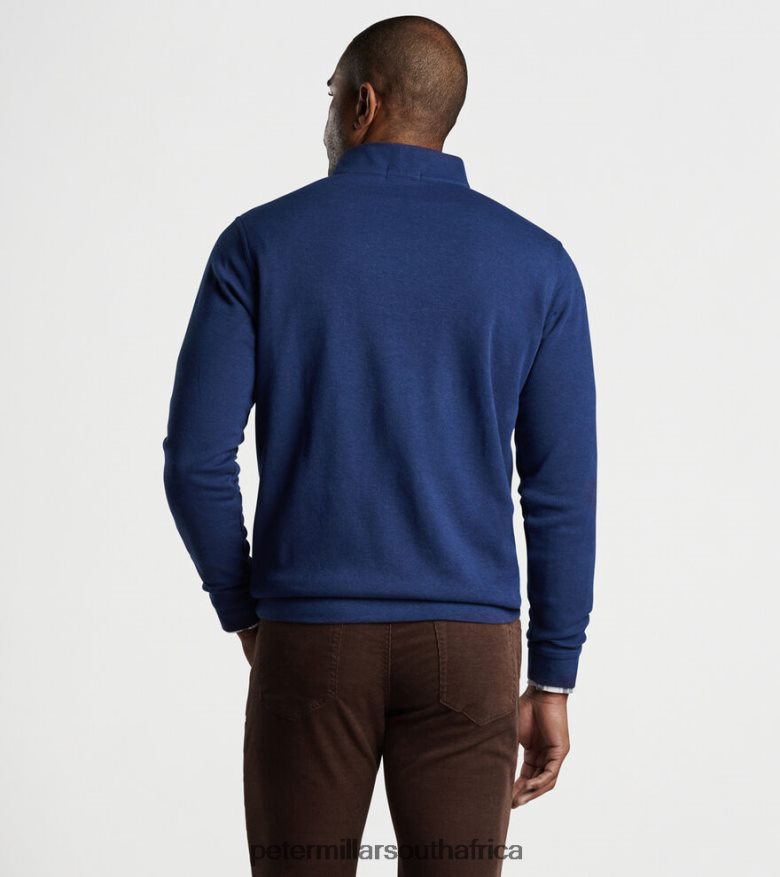 Navy Men Peter Millar Crown Comfort Pullover Apparel B62P4F650