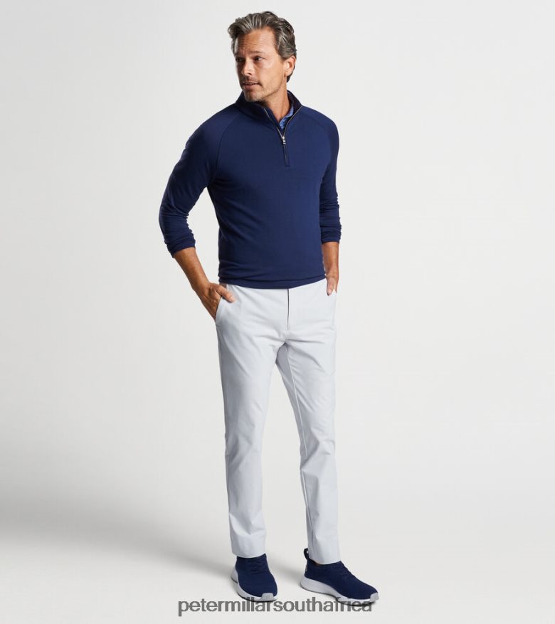 Navy Men Peter Millar Excursionist Flex Performance Pullover Apparel B62P4F725