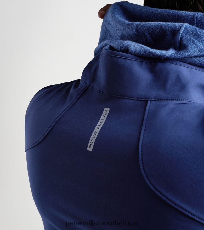 Navy Men Peter Millar Flex Adapt Half Zip Apparel B62P4F655