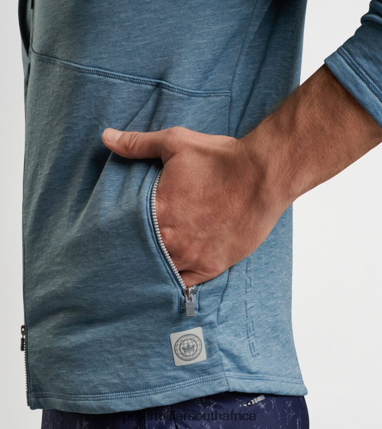 Rainfall Men Peter Millar Eclipse Performance Hoodie Apparel B62P4F786