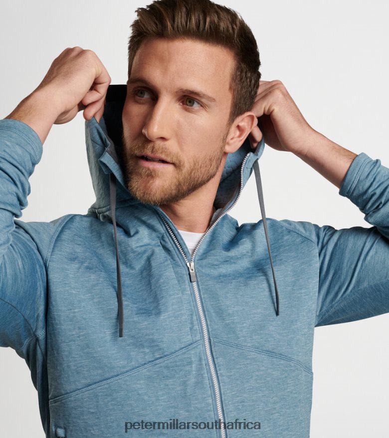 Rainfall Men Peter Millar Eclipse Performance Hoodie Apparel B62P4F786