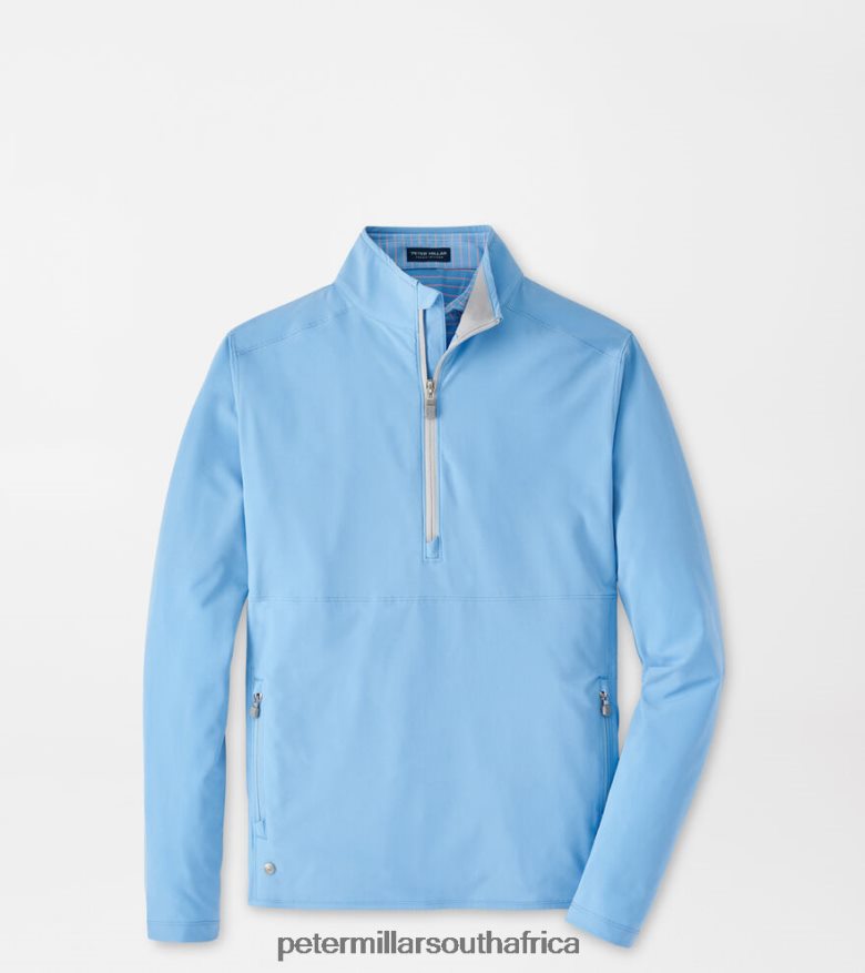 Tahoe Blue Men Peter Millar Flex Adapt Half-Zip Pullover Apparel B62P4F791