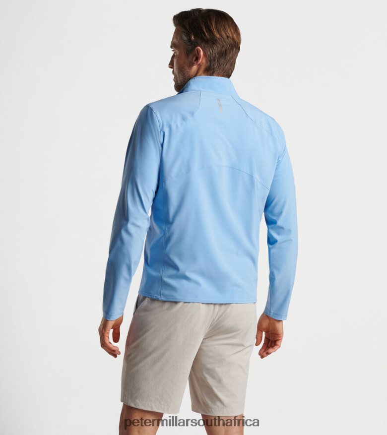 Tahoe Blue Men Peter Millar Flex Adapt Half-Zip Pullover Apparel B62P4F791