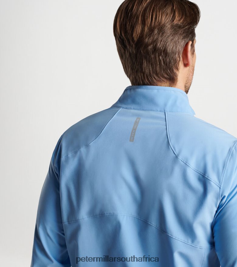 Tahoe Blue Men Peter Millar Flex Adapt Half-Zip Pullover Apparel B62P4F791