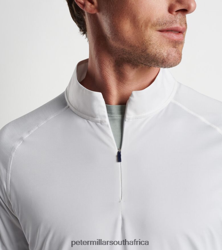 White Men Peter Millar Arctic Light Performance Quarter-Zip Apparel B62P4F720