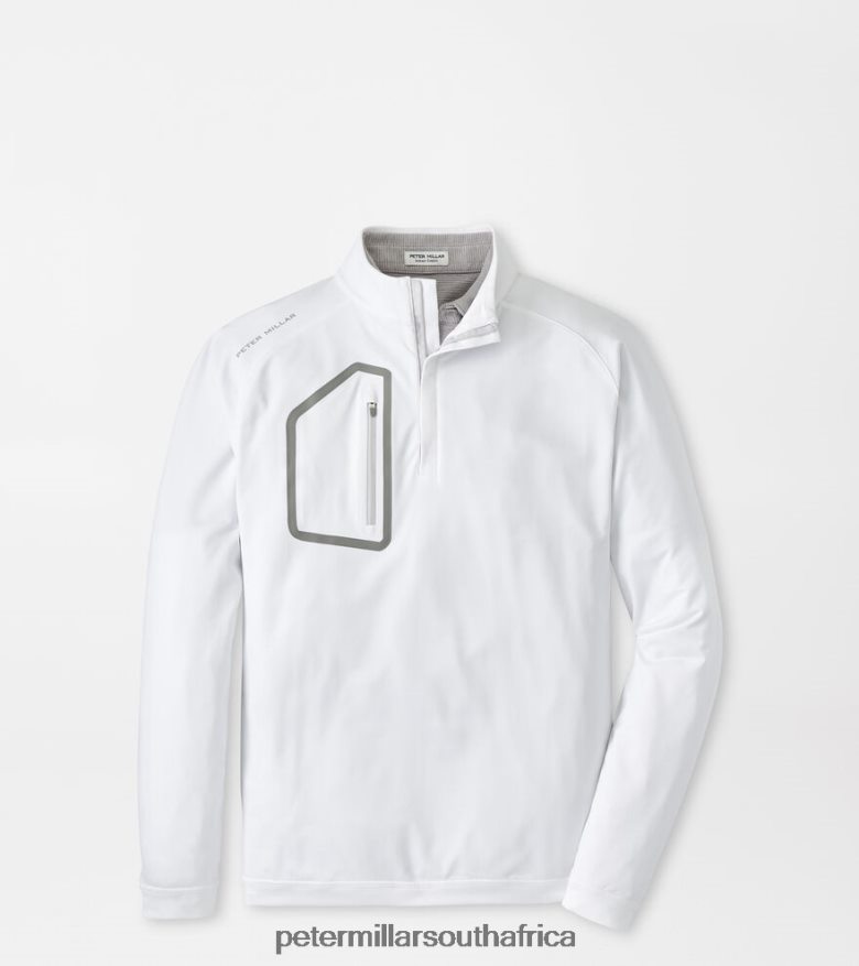 White Men Peter Millar Forge Performance Quarter-Zip Apparel B62P4F659