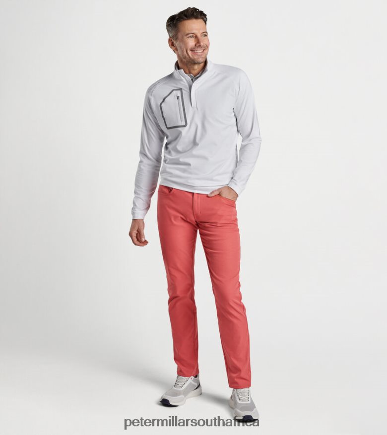White Men Peter Millar Forge Performance Quarter-Zip Apparel B62P4F659