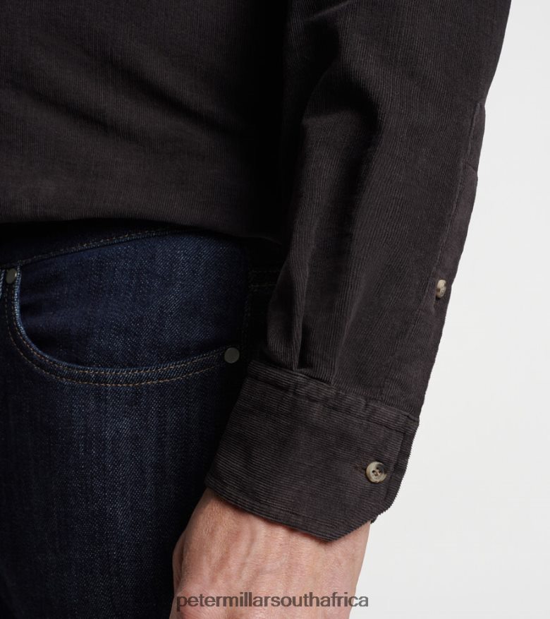 Espresso Men Peter Millar Lucan Cotton Cashmere Sport Shirt Apparel B62P4F502