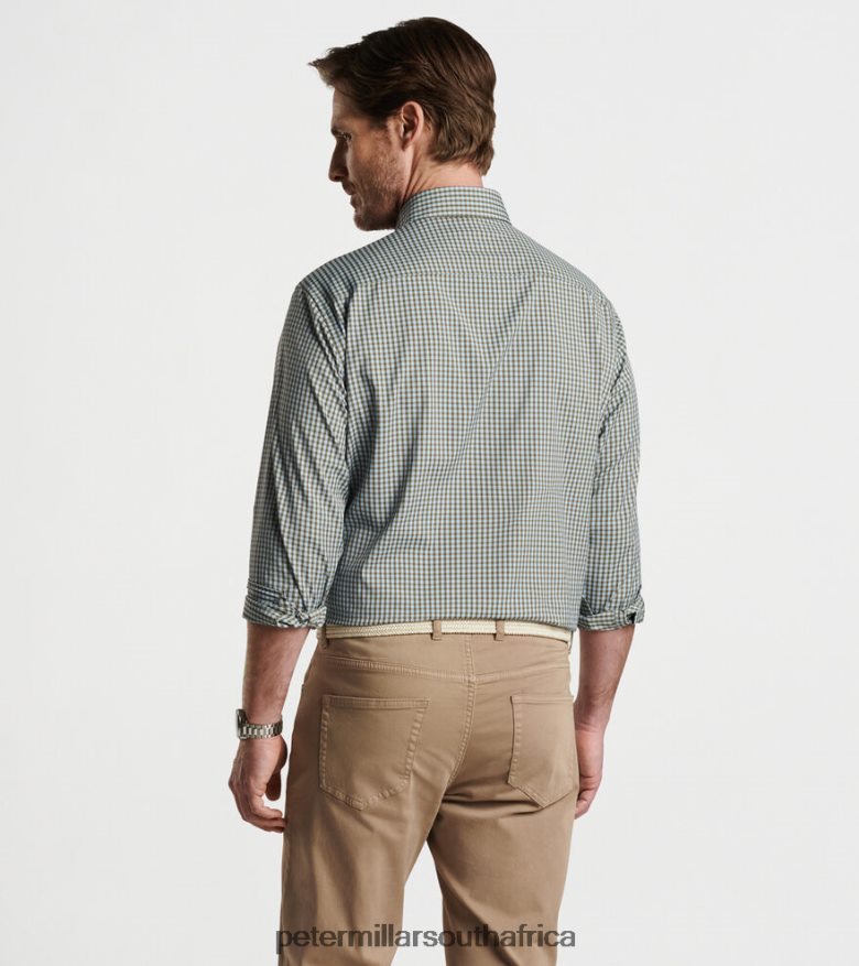 Juniper Men Peter Millar Geary Performance Twill Sport Shirt Apparel B62P4F444