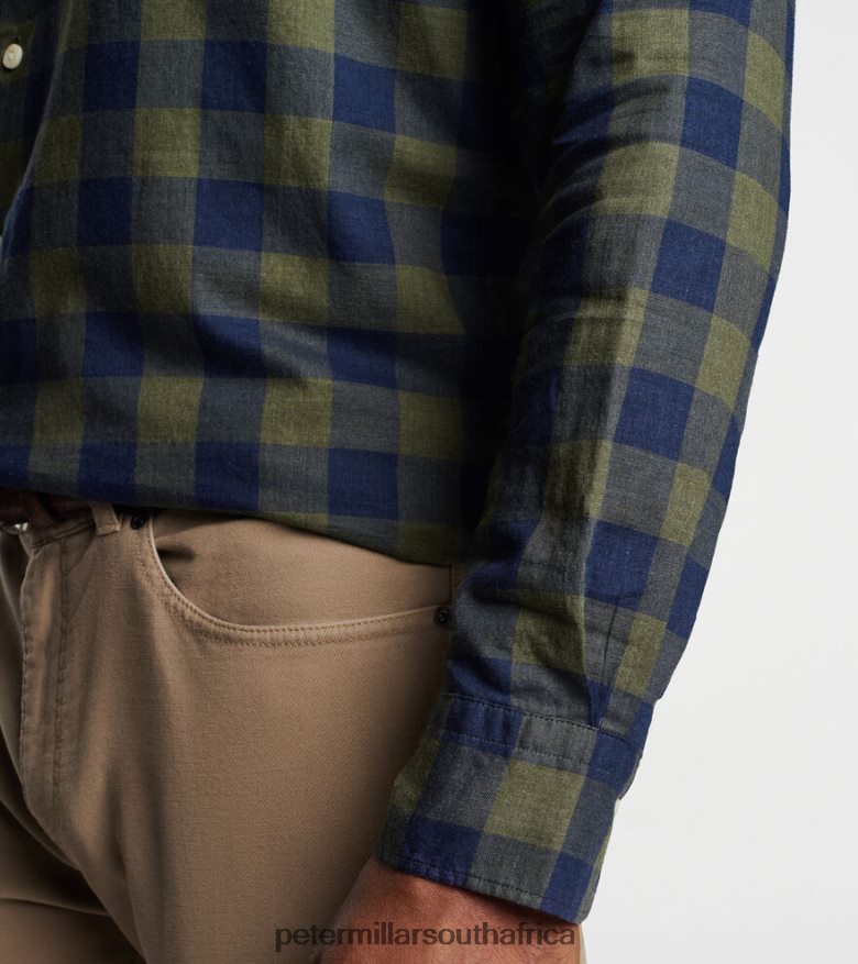 Juniper Men Peter Millar Thorp Cotton Sport Shirt Apparel B62P4F479