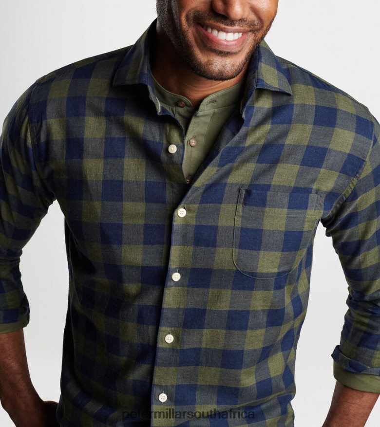 Juniper Men Peter Millar Thorp Cotton Sport Shirt Apparel B62P4F479