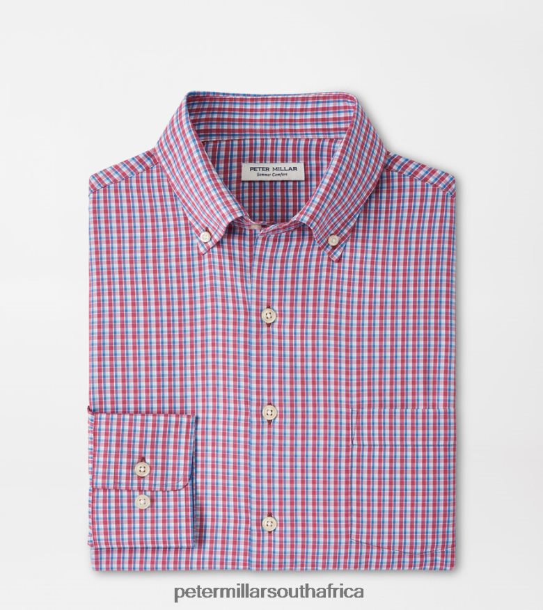 Radish Men Peter Millar Ashbury Performance Twill Sport Shirt Apparel B62P4F447