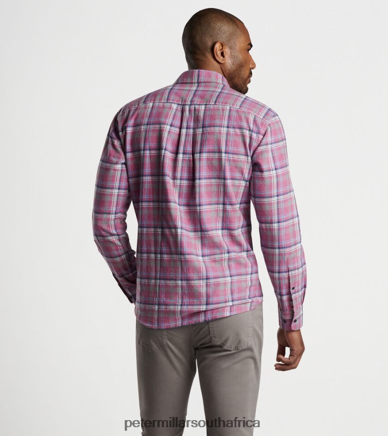 Radish Men Peter Millar Iron Way Cotton Sport Shirt Apparel B62P4F469