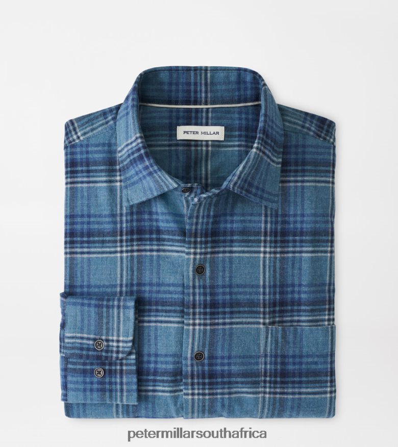 Reservoir Men Peter Millar Forest Knolls Cotton Sport Shirt Apparel B62P4F500