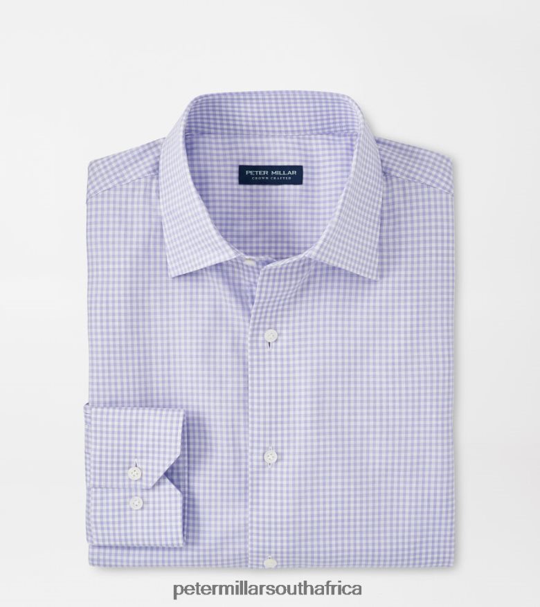 Wisteria Men Peter Millar Francis Cotton Sport Shirt Apparel B62P4F464