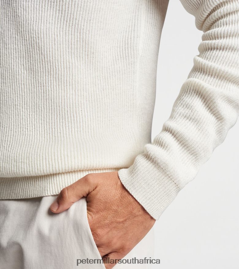 Almond Men Peter Millar Brixham Sweater Polo Apparel B62P4F624